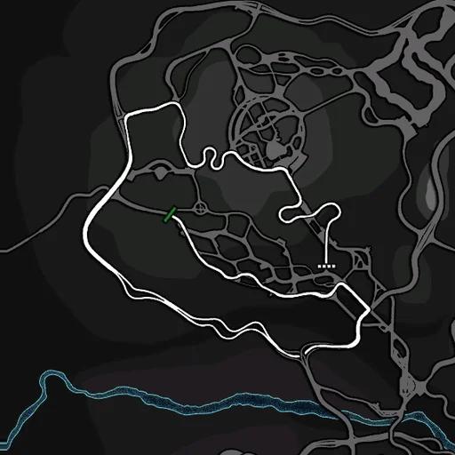 Bản đồ đường đua Sprint Heritage & Diamond